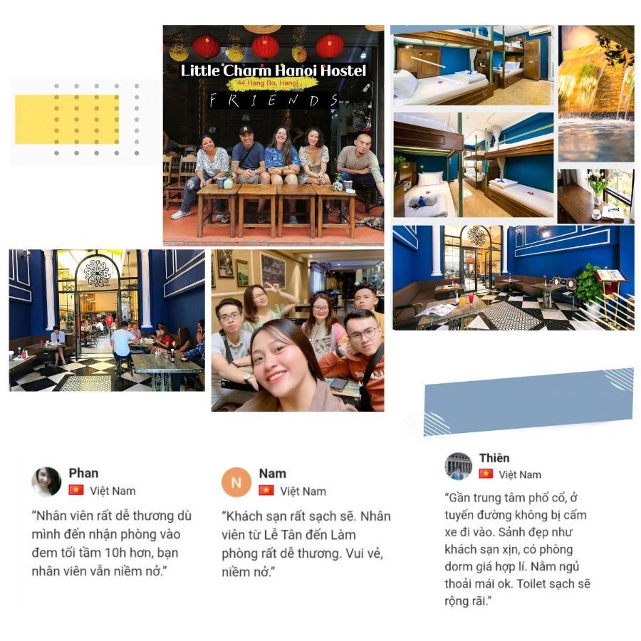 Little Charm Hanoi Hostel Экстерьер фото
