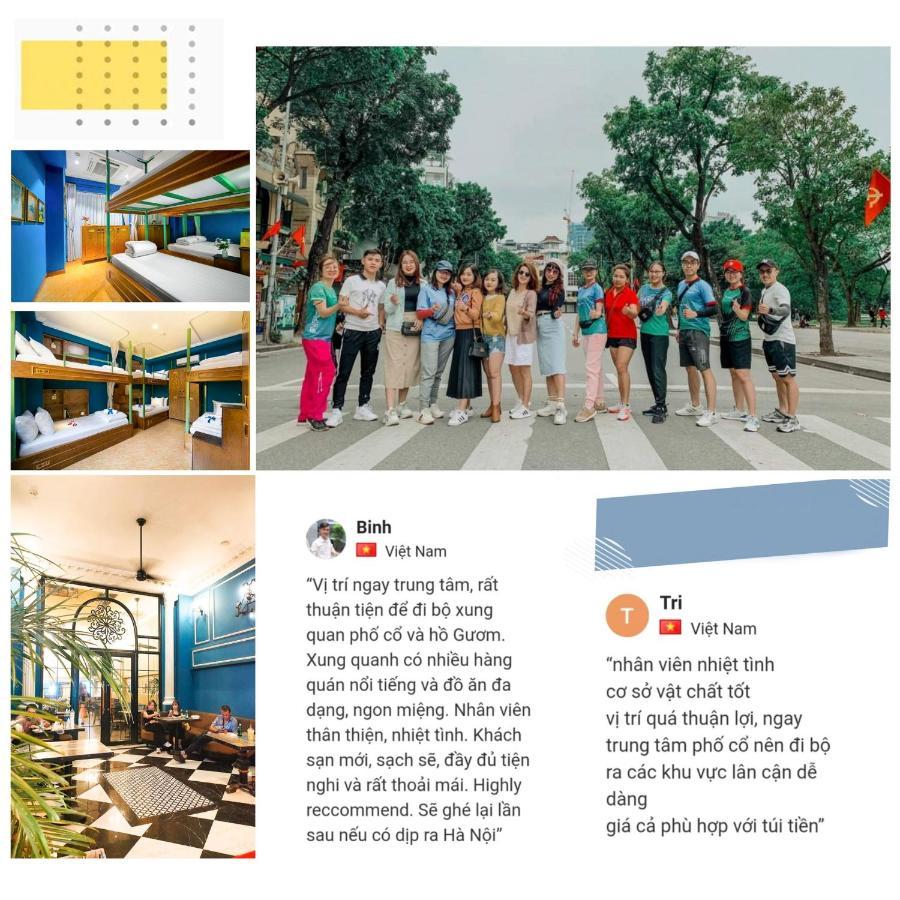 Little Charm Hanoi Hostel Экстерьер фото